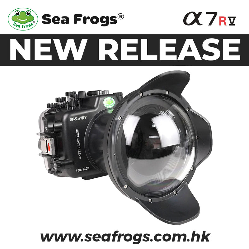 NEW RELEASE! SONY A7R V Sea Frogs Waterproof Camera Housing