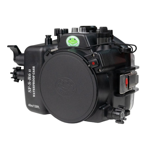Sea Frogs 40m/130ft Underwater camera housing for Canon EOS R6 Mark II with 6" Dome Port V.13 (RF 15-35 f/2.8L)