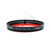 KitDive 67mm Red Filter for underwater photography (Wet) - A6XXX SALTED LINE
