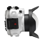 Fujifilm X-T3 40M/130FT Underwater camera housing kit with SeaFrogs Dry dome port V.1 (White) - A6XXX SALTED LINE
