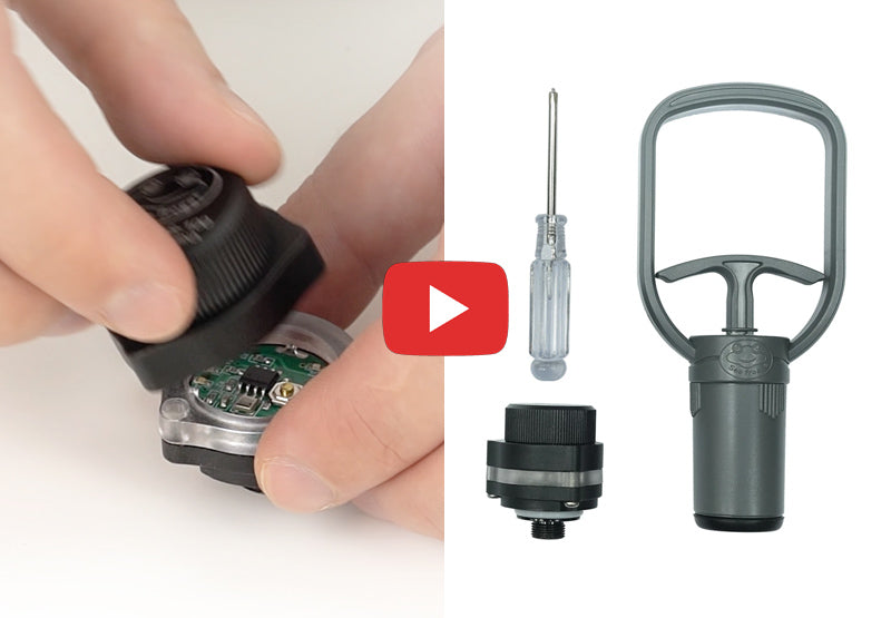HOW TO change the battery on Sea Frogs VPS-100 vacuum pump system