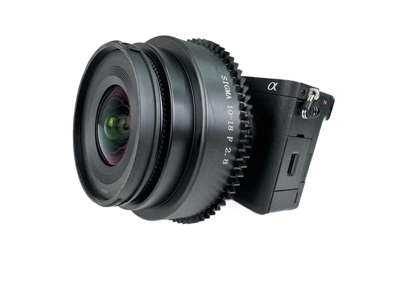 SeaFrogs Zoom gear for Sigma 10-18mm F2.8 DC DN Sony E-mount Lens