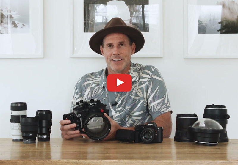 Detailed video review of Sea Frogs waterproof camera housing for Sony A7R IV from legendary water photographer and Sony ambassador Rambo Estrada