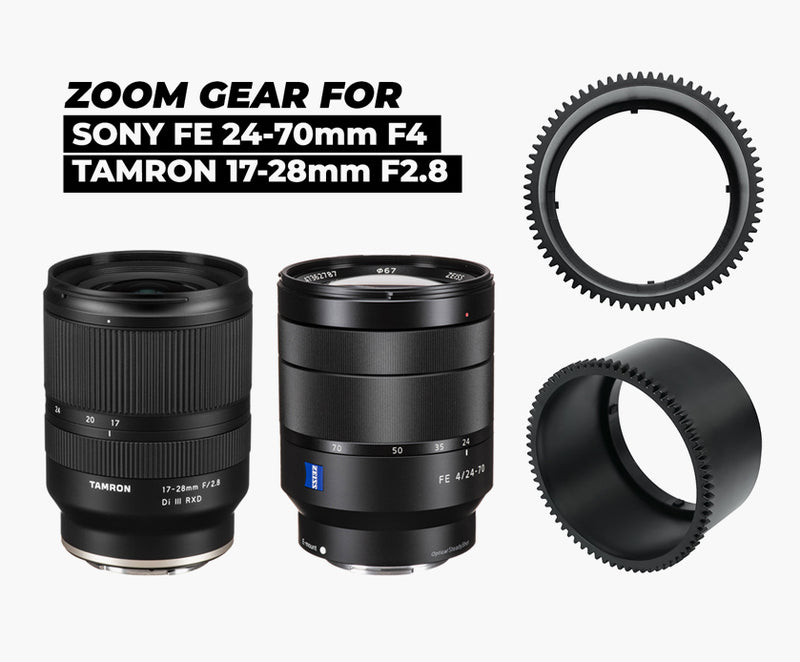 New in Stock! ZOOM GEAR FOR  SONY FE 24-70mm F4  TAMRON 17-28mm F2.8