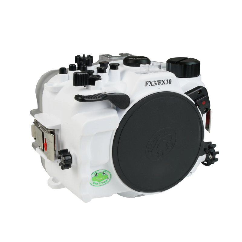 Sea Frogs Hong Kong has launched the Salted Line Series 40 meters/130 feet waterproof camera housing for the Sony FX3 and FX30 cameras.