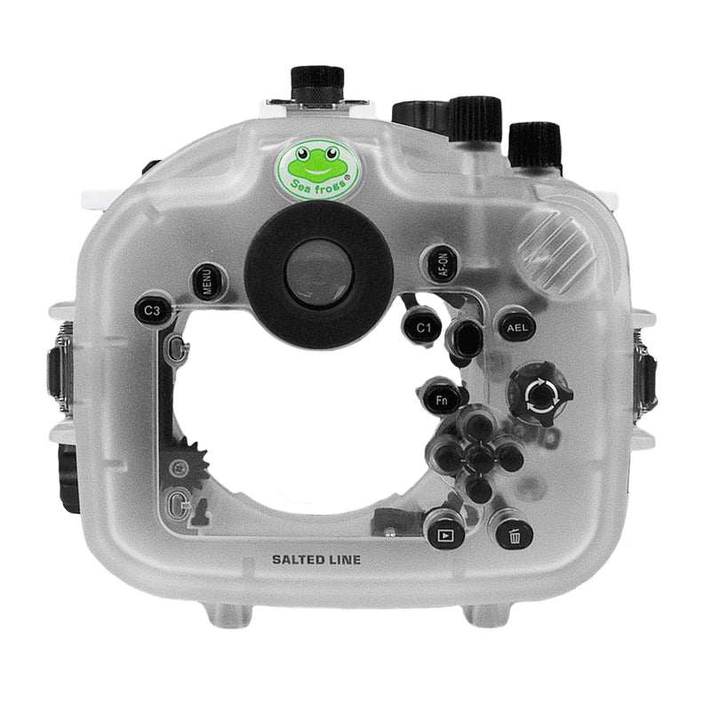 Sony A7S III Salted Line series 40M/130FT Underwater Waterproof camera housing body only. White