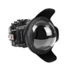 Sony A7 IV NG 40M/130FT Underwater camera housing with 8" Dome port V.11 for Sony FE 16-35mm F2.8 GM (Zoom gear included).