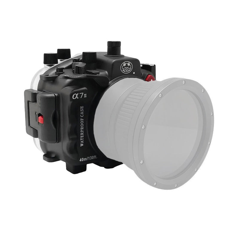 Sony A7 II NG V.2 Series 40M/130FT Underwater camera housing (only body) Black