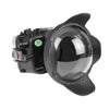 Sea Frogs Sony FX30 40M/130FT Waterproof camera housing with 6" Dome port V.1 for Sony E10-18mm and E10-20mm PZ / E16-50mm PZ