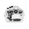Sony A7R V 40M/130FT Underwater camera housing with 8" Dome port V.11 for Sony FE 16-35mm F2.8 GM (Zoom gear included).
