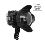 SeaFrogs UW housing for Sony A6xxx series Salted Line with Aluminium Pistol Grip & 6" Optical Glass Dry dome port (Black) / GEN 3