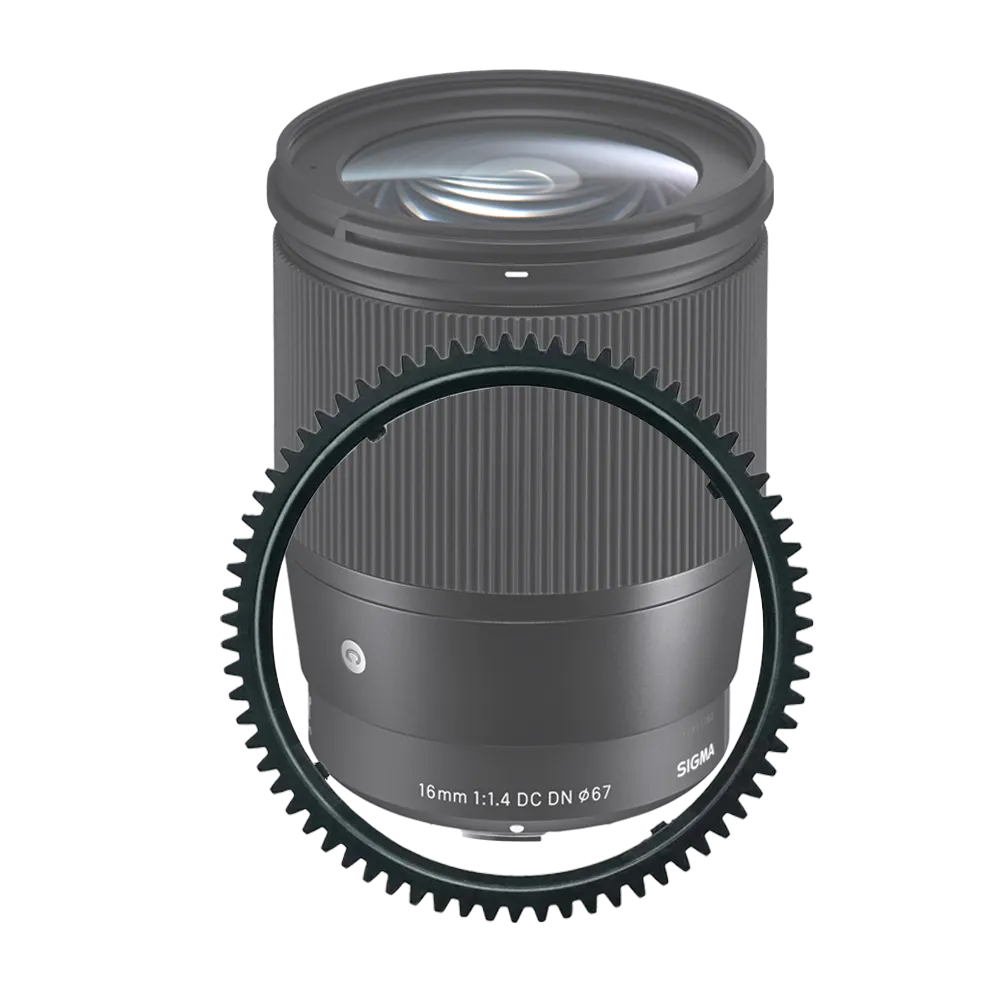 Focus Gear for Sigma 16mm F1.4 DC DN E-Mount Lens – seafrogs
