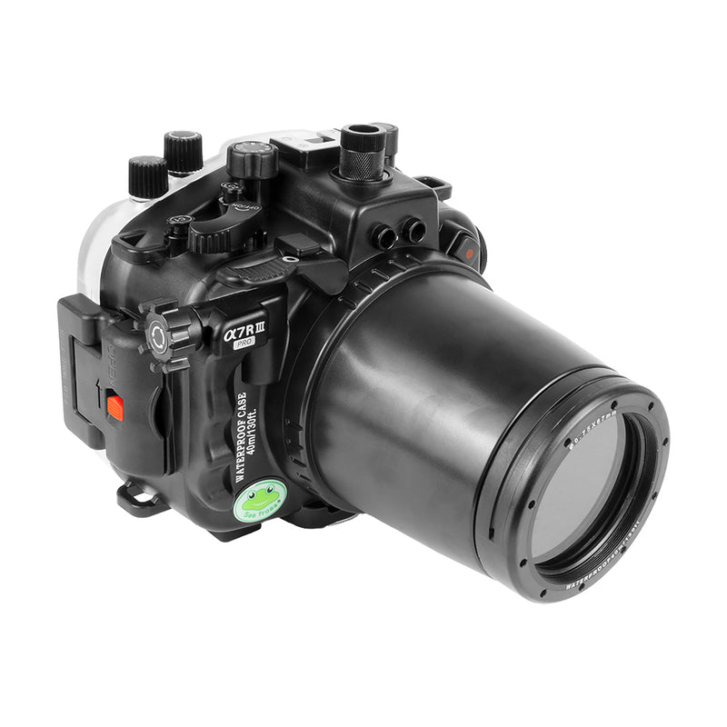Sony A7R III PRO V.3 Series 40M/130FT UW camera housing with 67mm thre –  seafrogs