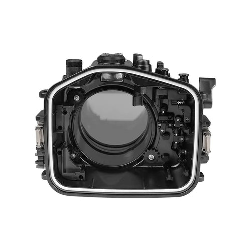 Sony A7 IV NG 40M/130FT Underwater camera housing with 6" Glass Flat long port for SONY FE24-70mm F2.8 GM
