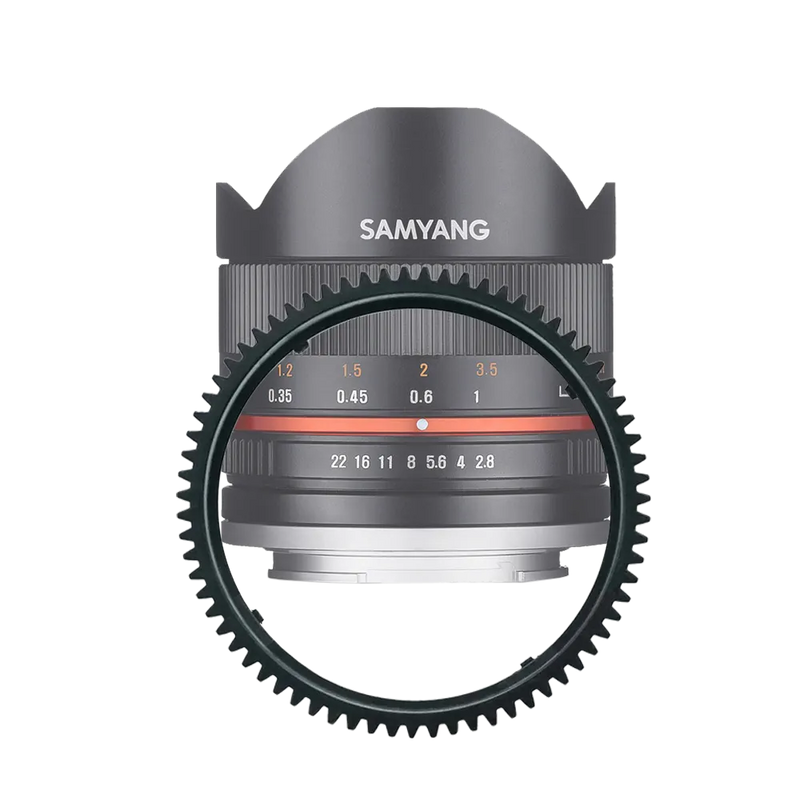 [60-SFFG80SM812] Focus Gear for Rokinon/Samyang 8mm F2.8 UMC FISH EYE II E-Mount Lens