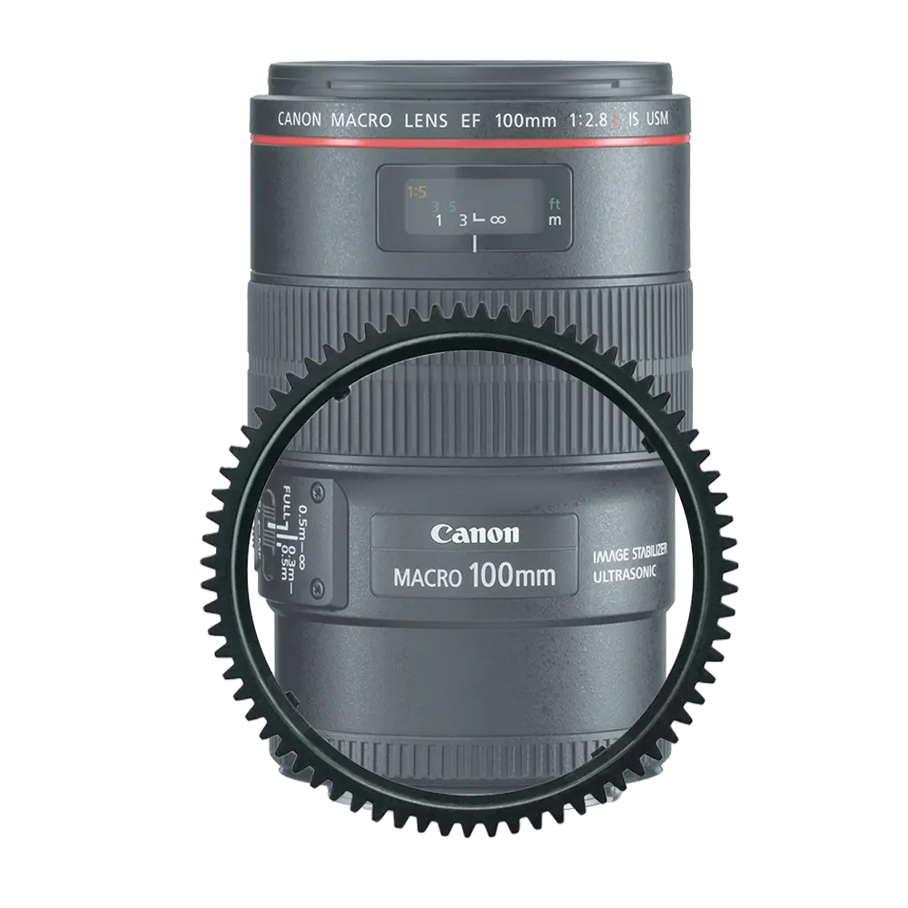 SEA&SEA EF 100mm F2.8 Macro USM 用フォーカスギア Focus Gear for Canon EF100mm F2.8L Macro IS USM Lens – seafrogs