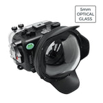 Sony A6600 SeaFrogs 40M/130FT UW housing with 6" Glass Dome port V.7 for Sigma 18-50mm F2.8 DC DN (zoom gear included)