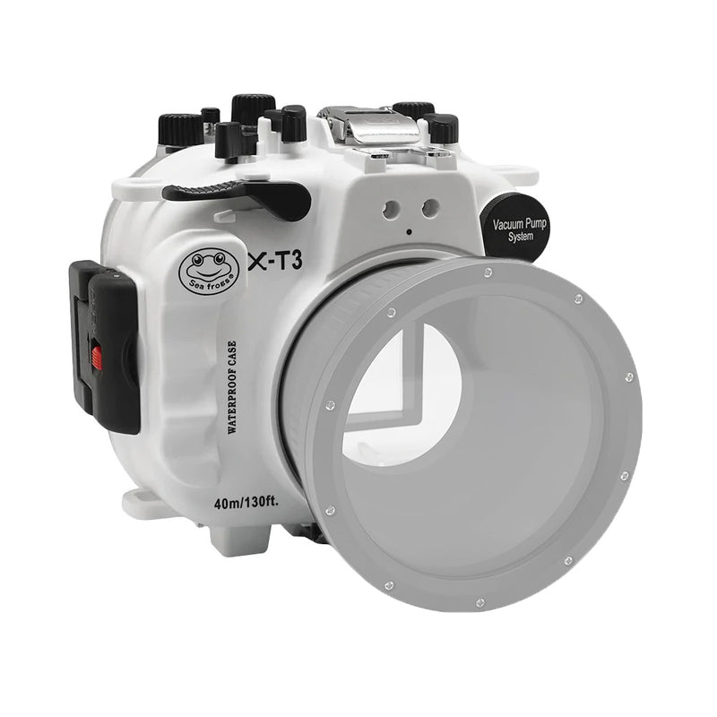 Fujifilm X-T3 40M/130FT Underwater camera housing only body (White)