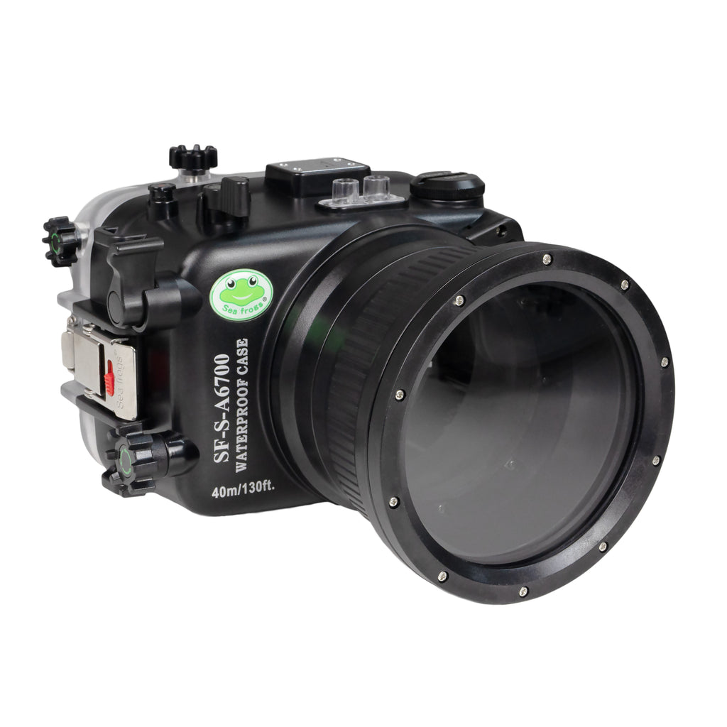 Sea Frogs housing for Sony A6700 and 18-105 mm lens – seafrogs