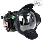 Sony A6700 SeaFrogs 40M/130FT UW housing with 6" Optical Glass Dry Dome Port V.1 for E10-18mm lens (zoom gear included)