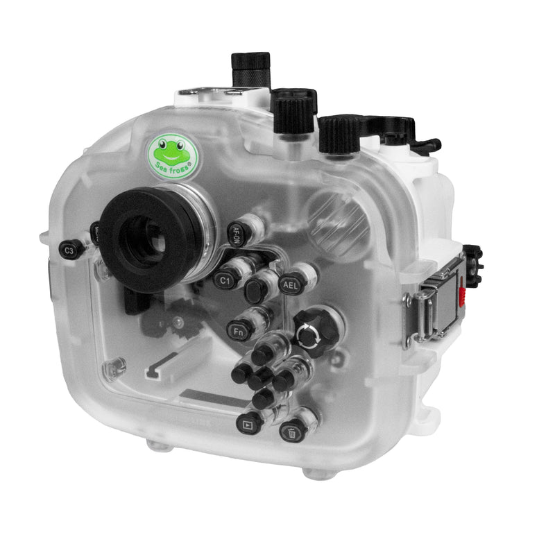 Sony A7S III Salted Line series 40M/130FT Underwater Waterproof camera housing body only. White