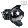 Sea Frogs Sony  A7CII / A7CR 40M/130FT Waterproof housing with 6" optical Glass Dome port V.7 (FE28-60mm Zoom gear included).