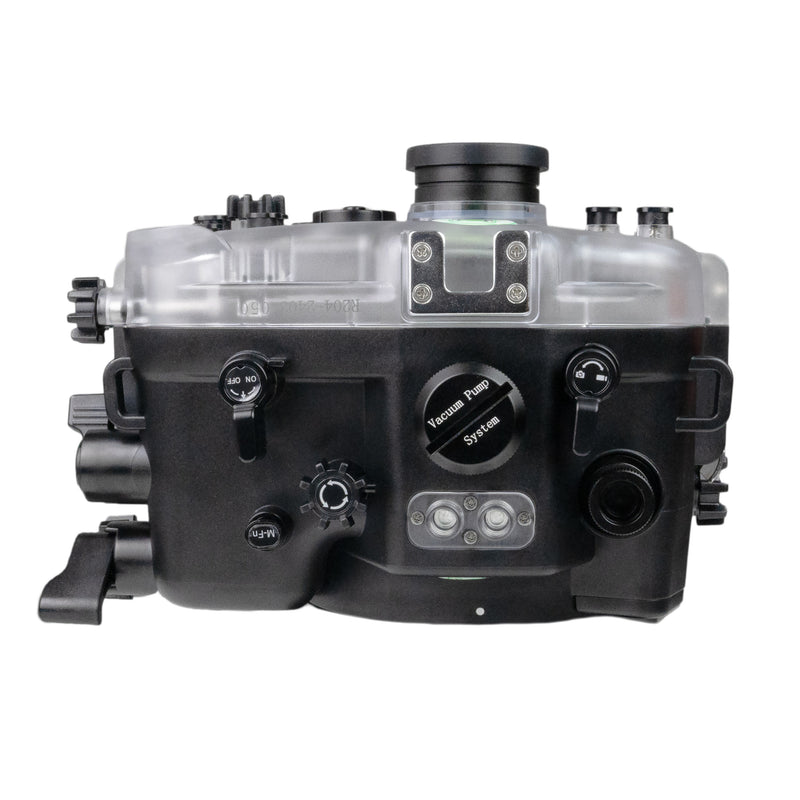 Sea Frogs 40m/130ft Underwater camera housing for Canon EOS R6 Mark II with 6" Short Flat Port (RF 14-35mm f/4L)