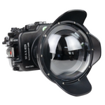 Fujifilm X-H2/X-H2S 40M/130FT Underwater camera housing with 6" Dome Port for XF 16mm