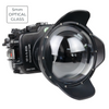 Fujifilm X-H2/X-H2S 40M/130FT Underwater camera housing with 6" Optical Glass Dome Port. XF 18-55mm