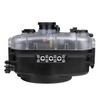 Fujifilm X-T5 40M/130FT Underwater camera housing with 8" Optical Glass Dome Port. XF 18-55mm