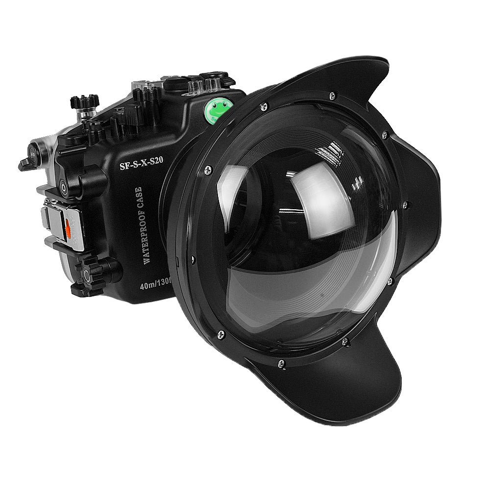 seafrogs for Fujifilm X-S20 housing with 6