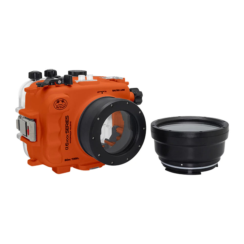 SeaFrogs UW housing for Sony A6xxx series Salted Line with 67mm 