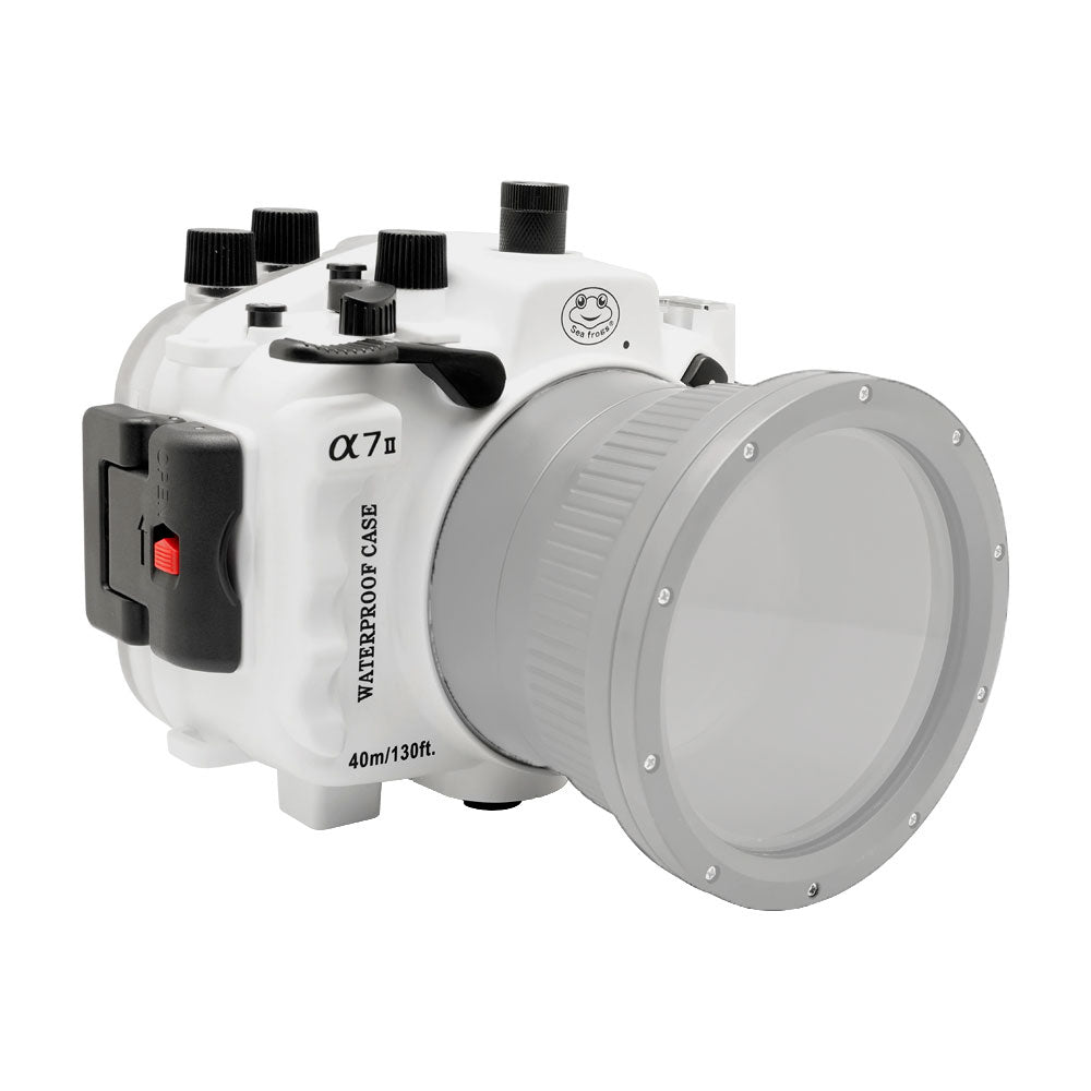 Frog Camera Sea Frogs Sony A7 II NG V.2 Series Underwater camera housing White ...