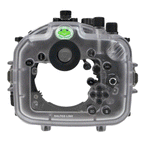 Sea Frogs Salted Line Series Sony A1 40M/130FT Waterproof camera housing with 6" Dome port V.10 (one zoom gear included). Black