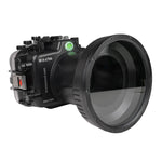 Sony A7 IV NG 40M/130FT Underwater camera housing with 6" Glass Flat long port for SONY FE24-70mm F2.8 GM