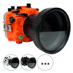 [a7iii-a7riii-fp90l6] Sea Frogs Salted Line Underwater Camera Housing for Sony A7III/A7RIII with 6'' Glass Flat Port