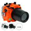 [a7iii-a7riii-fp90l67] Sea Frogs Salted Line Underwater Camera Housing for Sony A7III/A7RIII with 67mm Thread Glass Flat Port