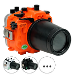 [a7iii-a7riii-fp90l67] Sea Frogs Salted Line Underwater Camera Housing for Sony A7III/A7RIII with 67mm Thread Glass Flat Port