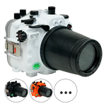 [a7iii-a7riii-fp90l67] Sea Frogs Salted Line Underwater Camera Housing for Sony A7III/A7RIII with 67mm Thread Glass Flat Port