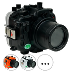 [a7iii-a7riii-fp90m67] Sea Frogs Salted Line Underwater Camera Housing for Sony A7III/A7RIII with 67mm Thread Glass Flat Port