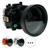 [a7iii-a7riii-fp90m6m] Sea Frogs Salted Line Underwater Camera Housing for Sony A7III/A7RIII with 6'' Glass Flat Port