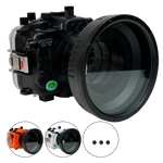 [a7iii-a7riii-fp90m6m] Sea Frogs Salted Line Underwater Camera Housing for Sony A7III/A7RIII with 6'' Glass Flat Port