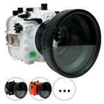 [a7iii-a7riii-fp90m6m] Sea Frogs Salted Line Underwater Camera Housing for Sony A7III/A7RIII with 6'' Glass Flat Port