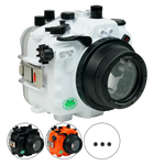 [a7iii-a7riii-fp90s67] Sea Frogs Salted Line Underwater Camera Housing for Sony A7III/A7RIII with 67mm Thread Glass Flat Port