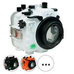 [a7iii-a7riii-fp90ss67] Sea Frogs Salted Line Underwater Camera Housing for Sony A7III/A7RIII with 67mm Thread Glass Flat Port