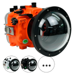 [a7iii-a7riii-v10-dp90a6s] Sea Frogs Salted Line Underwater Camera Housing for Sony A7III/A7RIII with V10 Dome Port