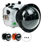 [a7iii-a7riii-v10-dp90a6s] Sea Frogs Salted Line Underwater Camera Housing for Sony A7III/A7RIII with V10 Dome Port