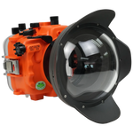 [a7iii-a7riii-v10-dp90g6] Sea Frogs Salted Line Underwater Camera Housing for Sony A7III/A7RIII with V10 Dome Port