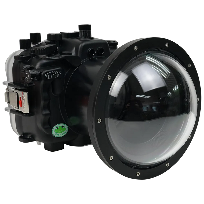 [a7iii-a7riii-v2-dp90a6s] Sea Frogs Salted Line Underwater Camera Housing for Sony A7III/A7RIII with V2 Dome Port
