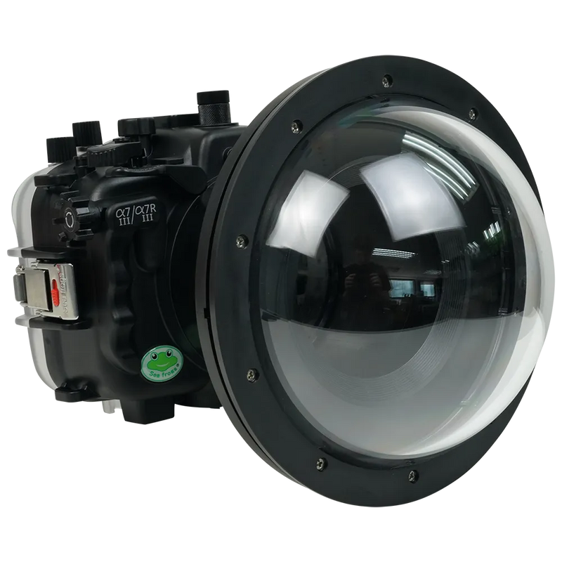 [a7iii-a7riii-v2-dp90a8s] Sea Frogs Salted Line Underwater Camera Housing for Sony A7III/A7RIII with V2 Dome Port